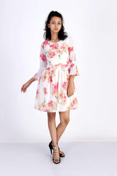 Floral Short Dress